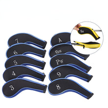 Load image into Gallery viewer, 10PCs/Set Iron Golf Club Sleeve Golf Club Sleeve Multi-Color Optional
