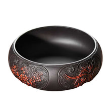 Load image into Gallery viewer, Ashtray Tea Set Tea Cup Washing Tea Bowl Tea Basin Size Writing-Brush Washer Tea Dust Ashtray
