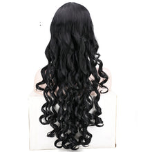 Load image into Gallery viewer, Women Wig Black Long Curly Medium Large Wave Wig W215
