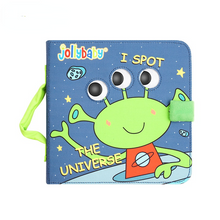 Load image into Gallery viewer, 3D Tear-Proof Guess Animal Space Car Cloth Book 0-3 Years Old Baby Early Education
