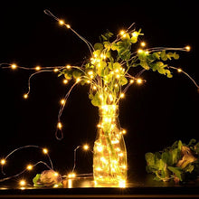 Load image into Gallery viewer, 3/4/5m Copper Wire LED String Holiday Lighting Fairy Garland Christmas Tree Wedding Party Decoration
