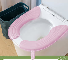 Load image into Gallery viewer, 3pcs Eva Waterproof Handle Toilet Mat Four Seasons Universal Disposable Household Washable
