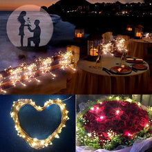 Load image into Gallery viewer, 3/4/5m Copper Wire LED String Holiday Lighting Fairy Garland Christmas Tree Wedding Party Decoration
