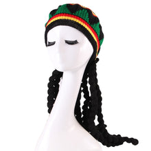 Load image into Gallery viewer, Halloween Xmas Christmas Gifts Decoration Cos Wig Braid Straw Hat Beret Dreadlocks
