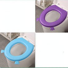 Load image into Gallery viewer, 3pcs Toilet Seat Cover Pads Household   Four Seasons Happy Day Washer Non-Silicone
