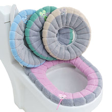 Load image into Gallery viewer, 3pcs Toilet Seat Cover Pads 3-Piece   All-Season Closestool Cushion Washable

