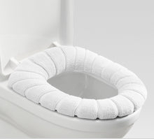 Load image into Gallery viewer, 3pcs Toilet Seat Cover Pads AG Silver Ion Antibacterial Universal  Pad Winter  Trap Warm
