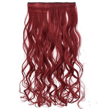 Lade das Bild in den Galerie-Viewer, Women Wig Piece Hair Extension Five Clip Curly Hair OnePiece Hair Weft W491
