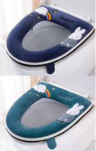 Load image into Gallery viewer, 3pcs Toilet Seat Cover Pads Home    Winter    Closestool Cushion Cartoon Cute
