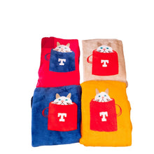 Lade das Bild in den Galerie-Viewer, Flannel Cartoon Coral Fleece Air Conditioner Small Blanket Children's Blankets Pet Blanket
