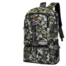 Lade das Bild in den Galerie-Viewer, Backpack Men's and Women's Large Capacity Army Green Camouflage Working Travel Backpack
