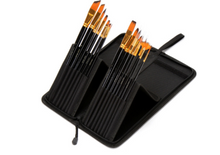 Load image into Gallery viewer, 15 Pack Nylon Pen Suitable for Oil Gouache Watercolor Art Paint Brushes Pen
