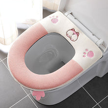 Load image into Gallery viewer, 3pcs Toilet Seat Cover Pads Pad Four Seasons Household   Thicker Closestool Cushion Cartoon
