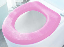 Load image into Gallery viewer, 3pcs Toilet Seat Cover Pads Home Winter   Four Seasons Circle Adhesive Silicone Foam High Foaming Stickers
